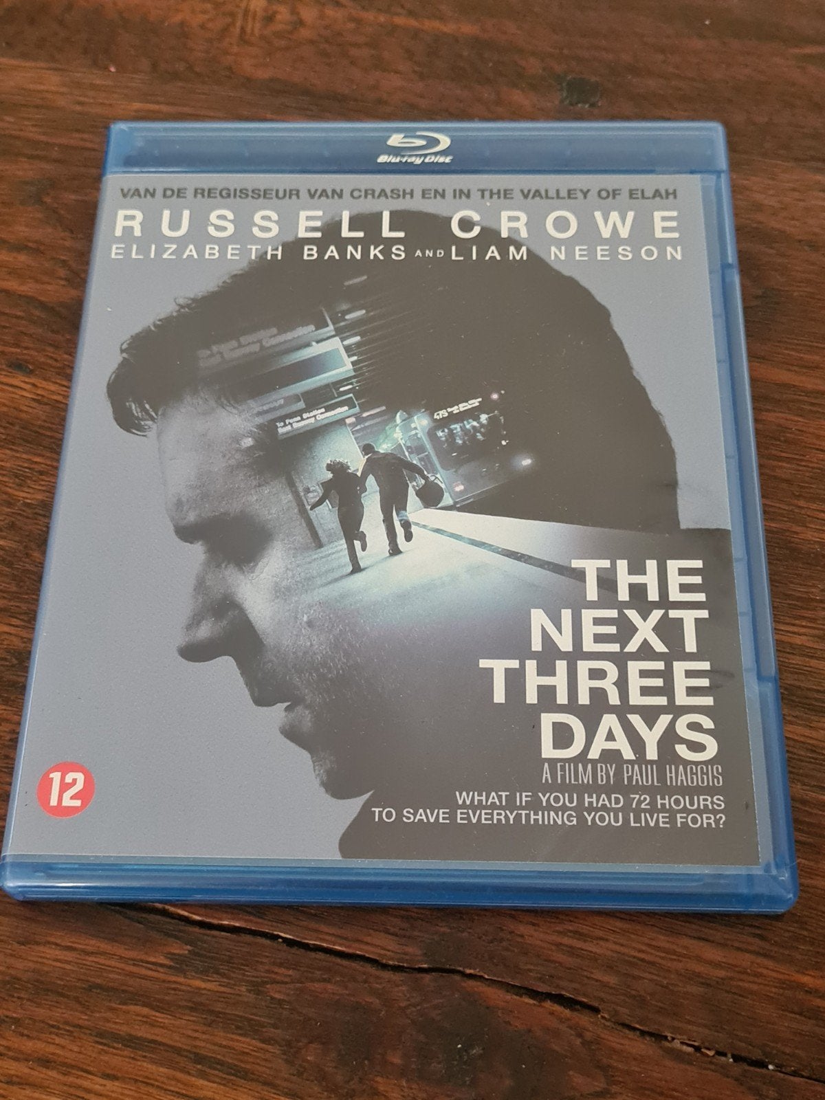 The Next Three Days - Blu-ray (Russell Crowe), Cd's en Dvd's, Blu-ray, Ophalen of Verzenden, Gebruikt, Thrillers en Misdaad