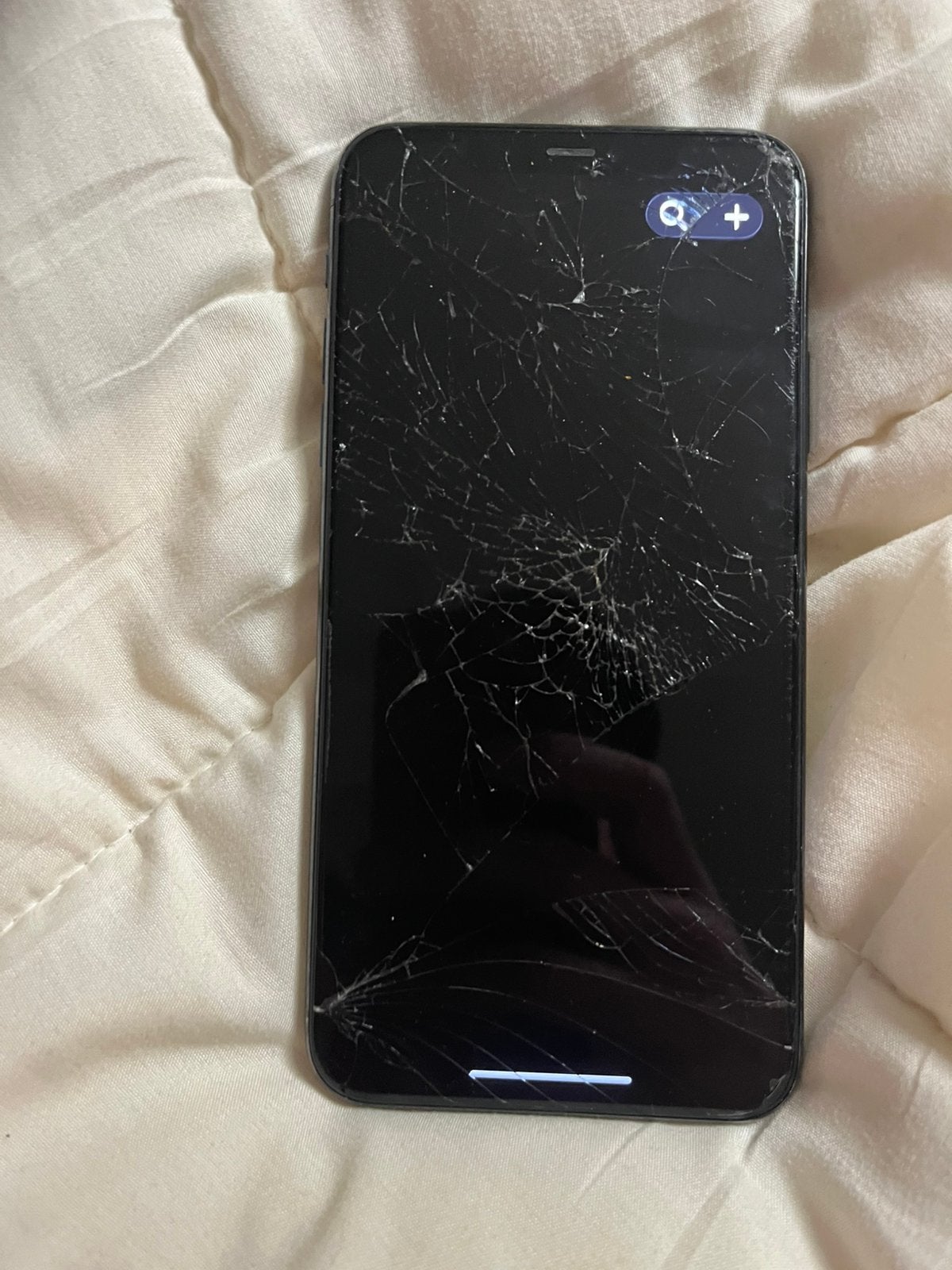 iPhone 11 Pro max 64gb scherm en achterkant kapot, Ophalen of Verzenden, Zo goed als nieuw, 64 GB