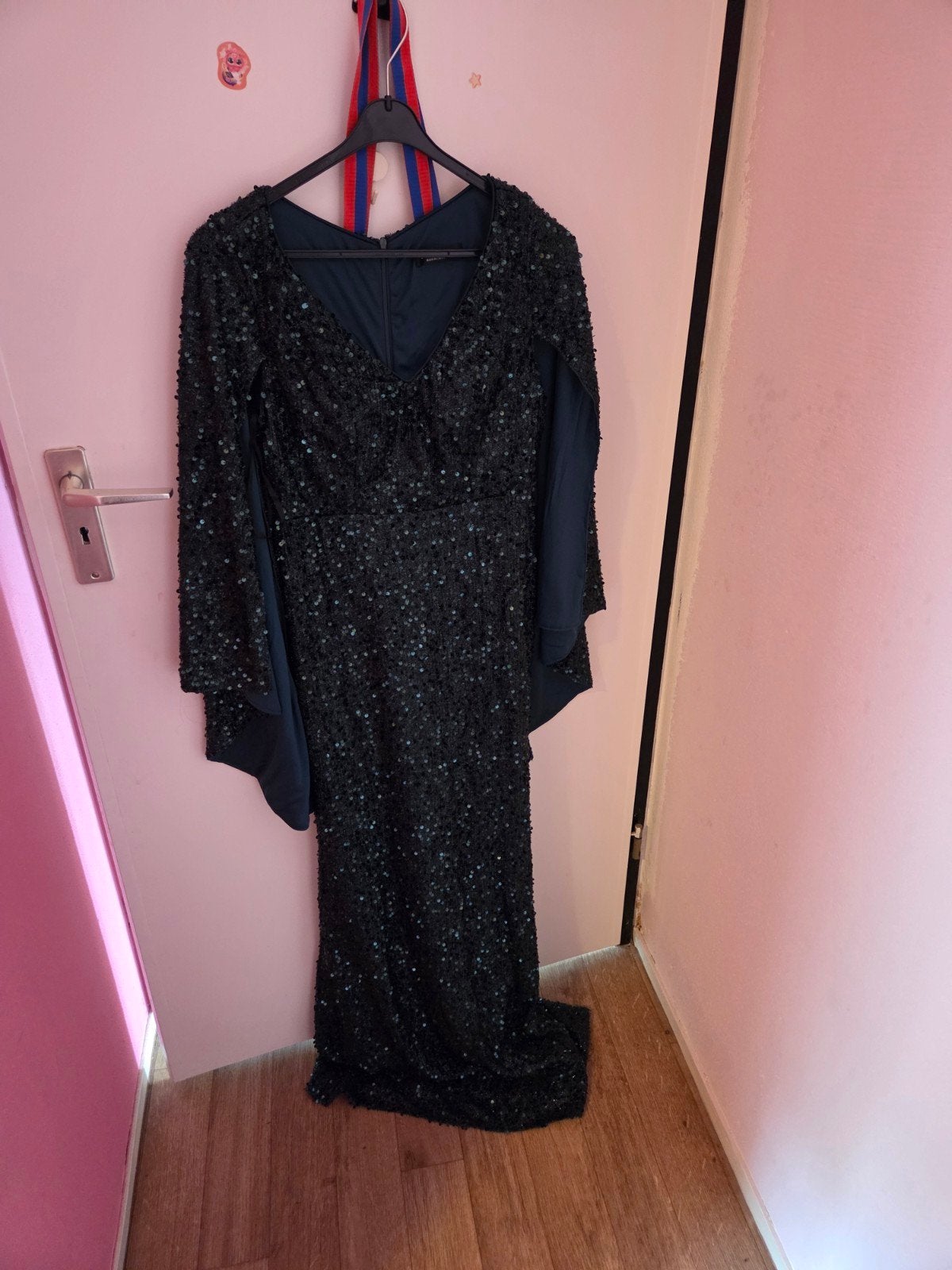 Jurk voor feest, Kleding | Dames, Maat 38/40 (M), Zwart, Nieuw, Ophalen of Verzenden