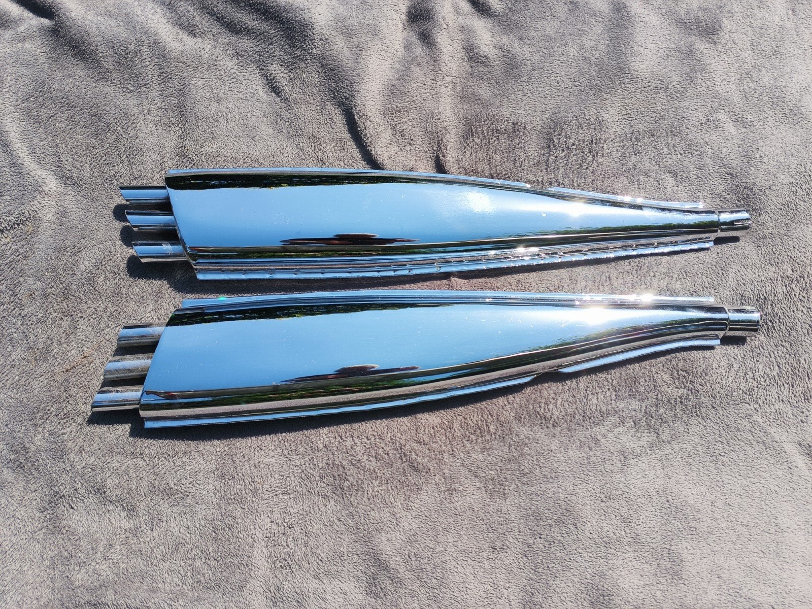 Set Raygun dempers voor Triumph / BSA, Motoren, Ophalen, Gebruikt