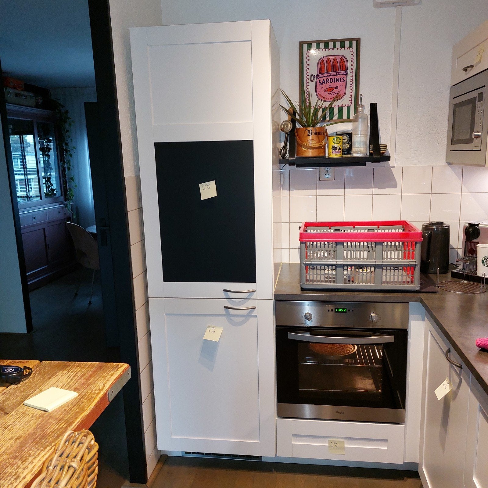 ikea sävedal frontjes + boven kasten, Ophalen, Gebruikt, Wit, Overige typen