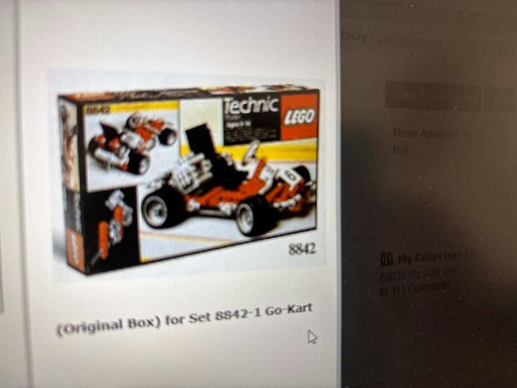 LEGO Technic 8842 Go-Kart compleet met boekje, Ophalen of Verzenden, Gebruikt, Complete set, Lego