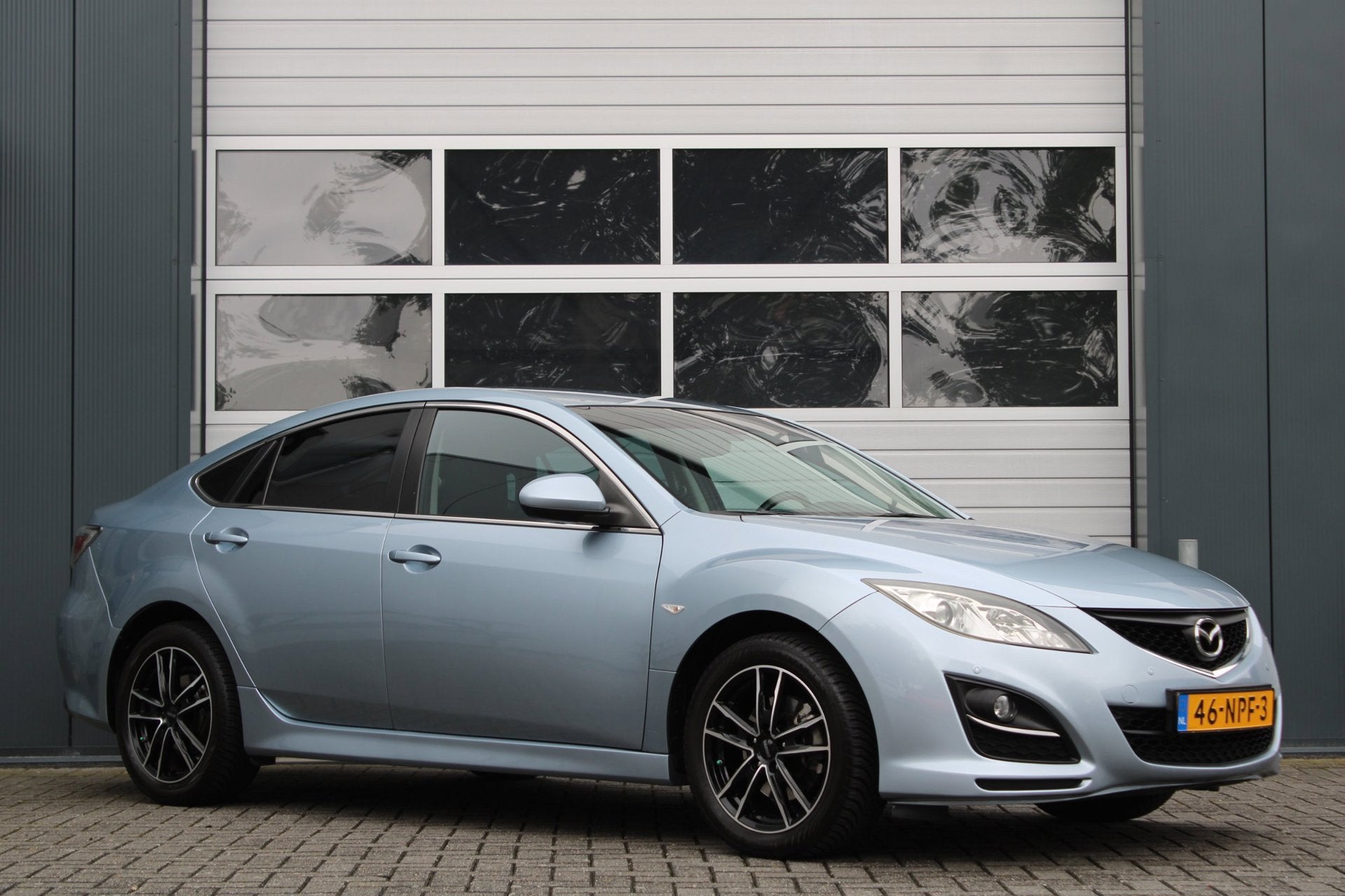 Mazda 6 2.0 Business+ Automaat Clima/Cruise/Stoelverwarming/, Stof, Gebruikt, Zwart, 4 cilinders