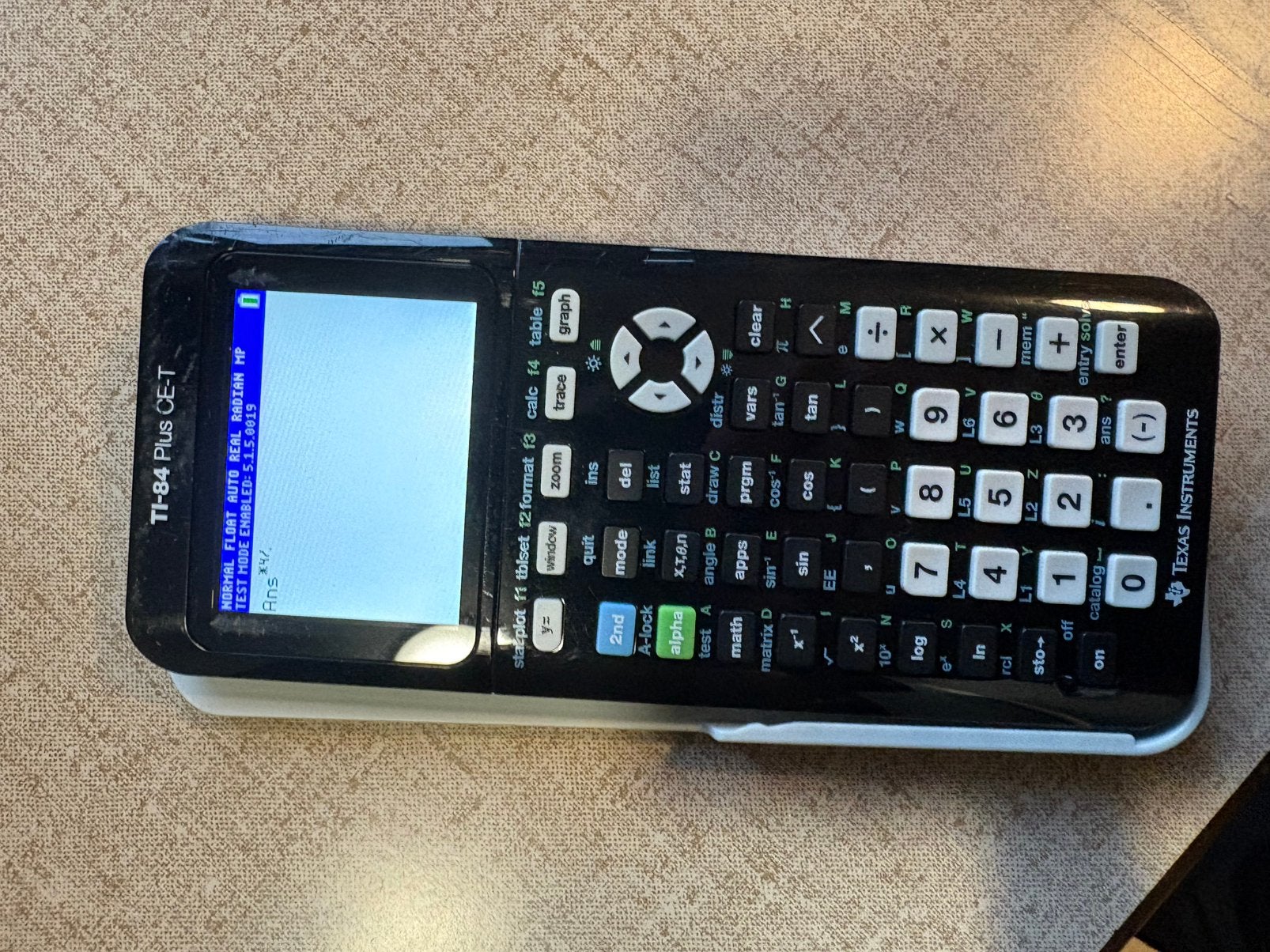 TI-84 Plus CE-T Python Edition, Ophalen of Verzenden, Grafische rekenmachine, Zo goed als nieuw