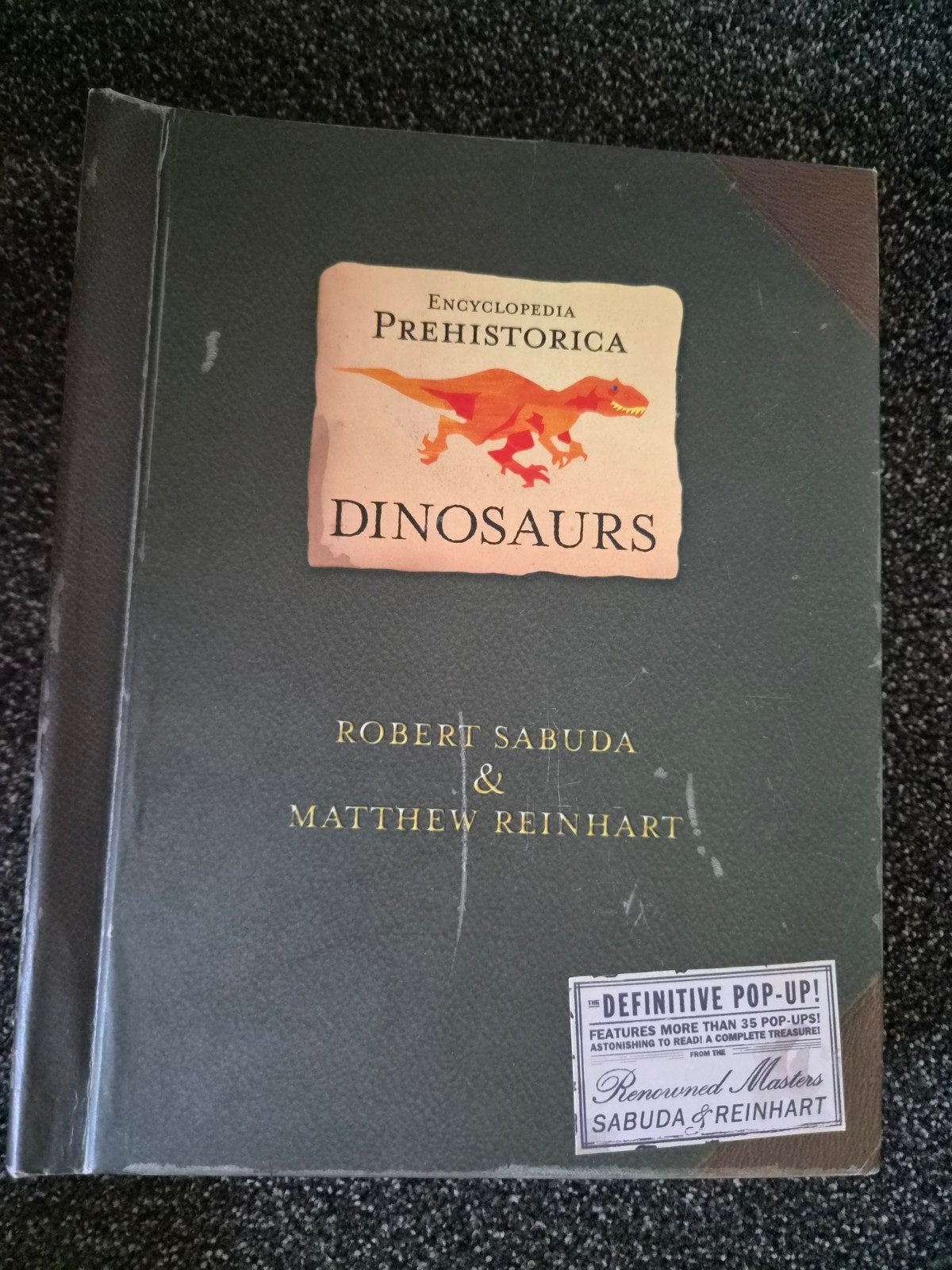 Encyclopedia Prehistorica Dinosaurs Pop-Up Boek, Boeken, Ophalen of Verzenden, Zo goed als nieuw, Los deel, Robert Sabuda & Matthew Reinhart