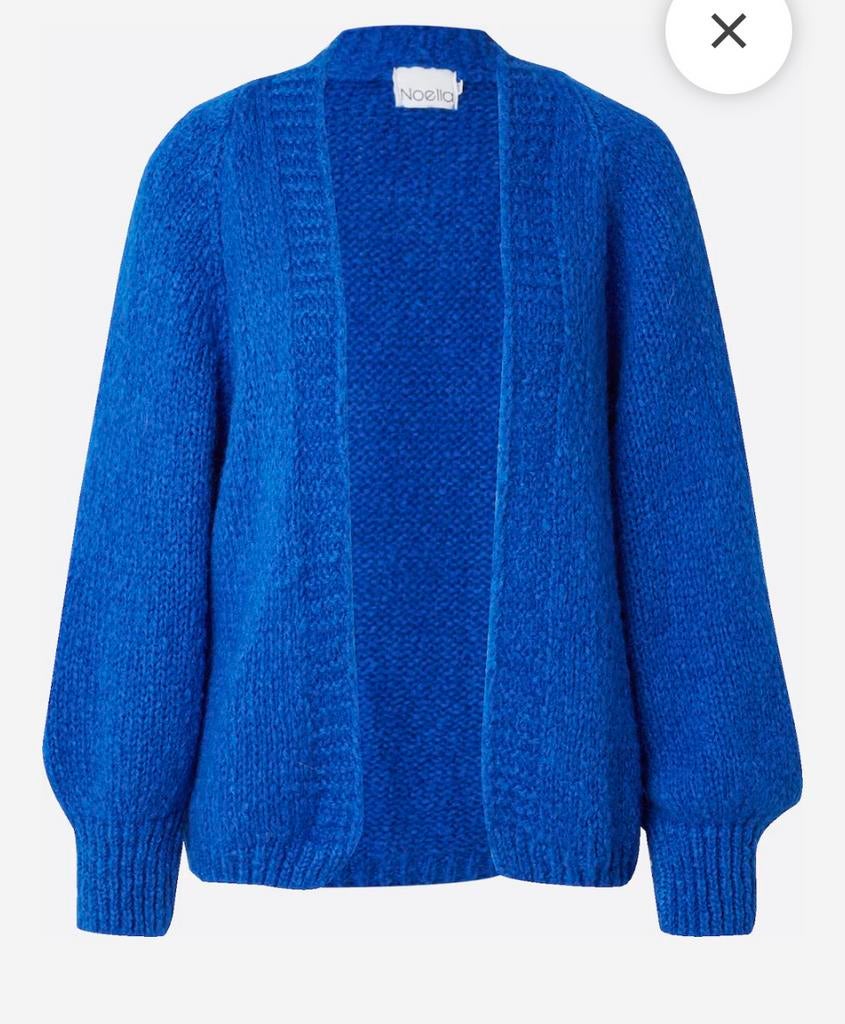 Mooi blauw Noella vest maat S/M, Ophalen of Verzenden, Zo goed als nieuw, Maat 38/40 (M), Blauw