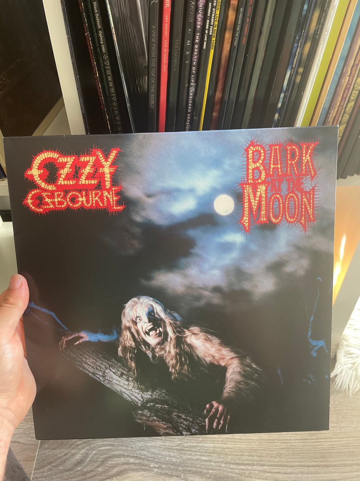 Ozzy Osbourne - Bark at the Moon LP (Hard Rock), Cd's en Dvd's, Vinyl | Hardrock en Metal, Ophalen of Verzenden, Zo goed als nieuw