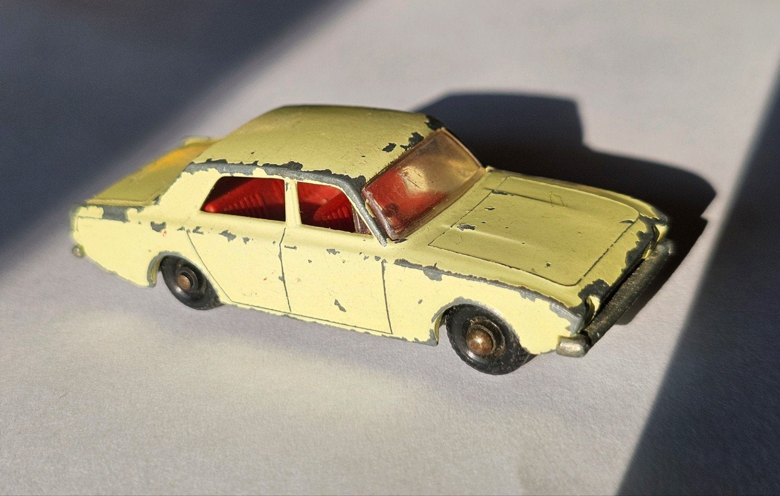 Modelauto - Matchbox Series No. 45 Ford Corsair Vintage, Ophalen of Verzenden, Gebruikt