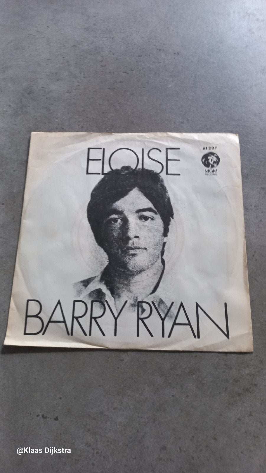 Barry Ryan - Eloise, Ophalen of Verzenden, Gebruikt, 7 inch, Pop