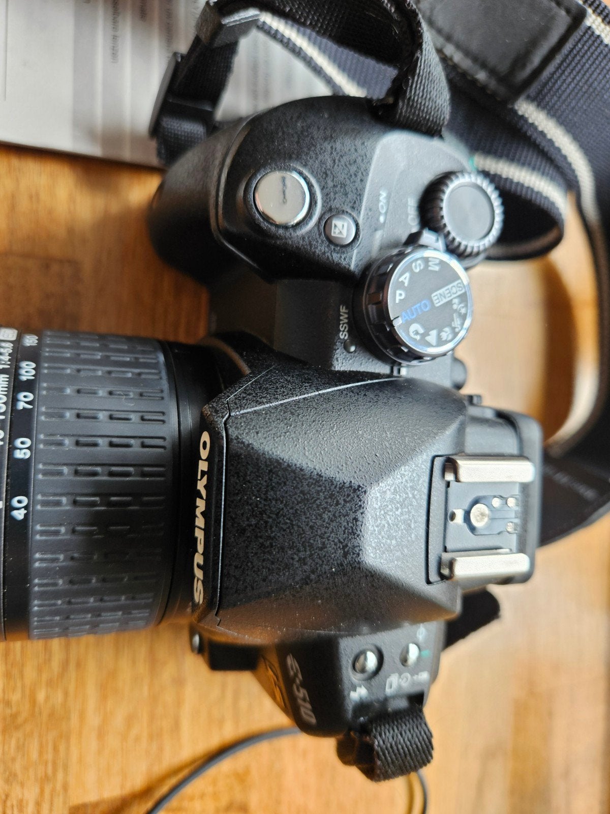 Olympus E-510 Spiegelreflexcamera met accessoires, Gebruikt, Spiegelreflex, Geheugenkaart, Ophalen of Verzenden
