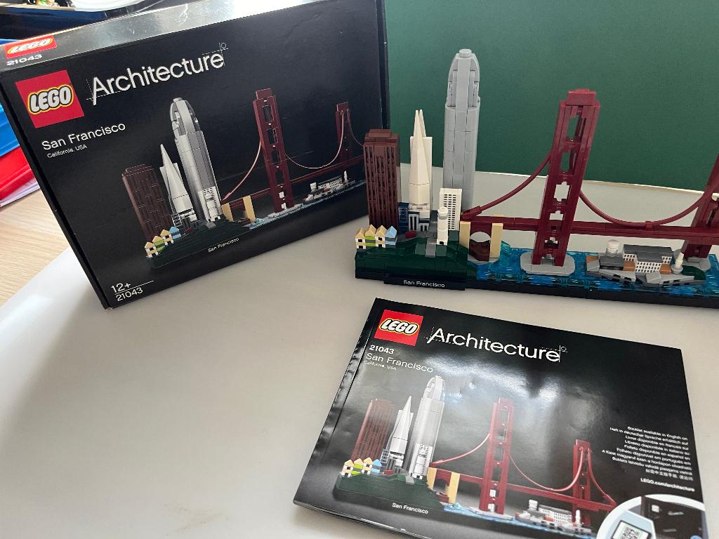 lego 21043 architecture San Francisco, Ophalen of Verzenden, Zo goed als nieuw, Lego, Architecture