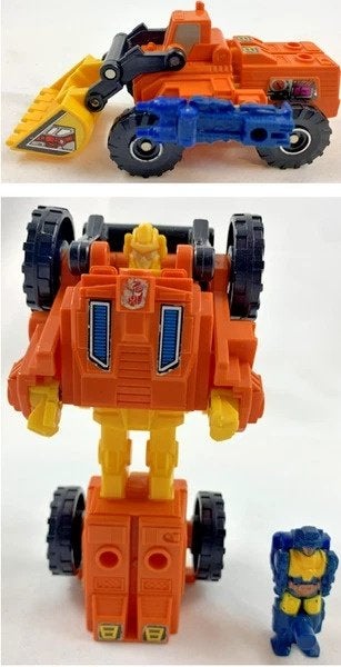 Transformers G1 Targetmasters Scoop Figuur van Hasbro, Verzamelen, Coolsingel 104, 3011 AG Rotterdam, Netherlands, Verzenden, G1