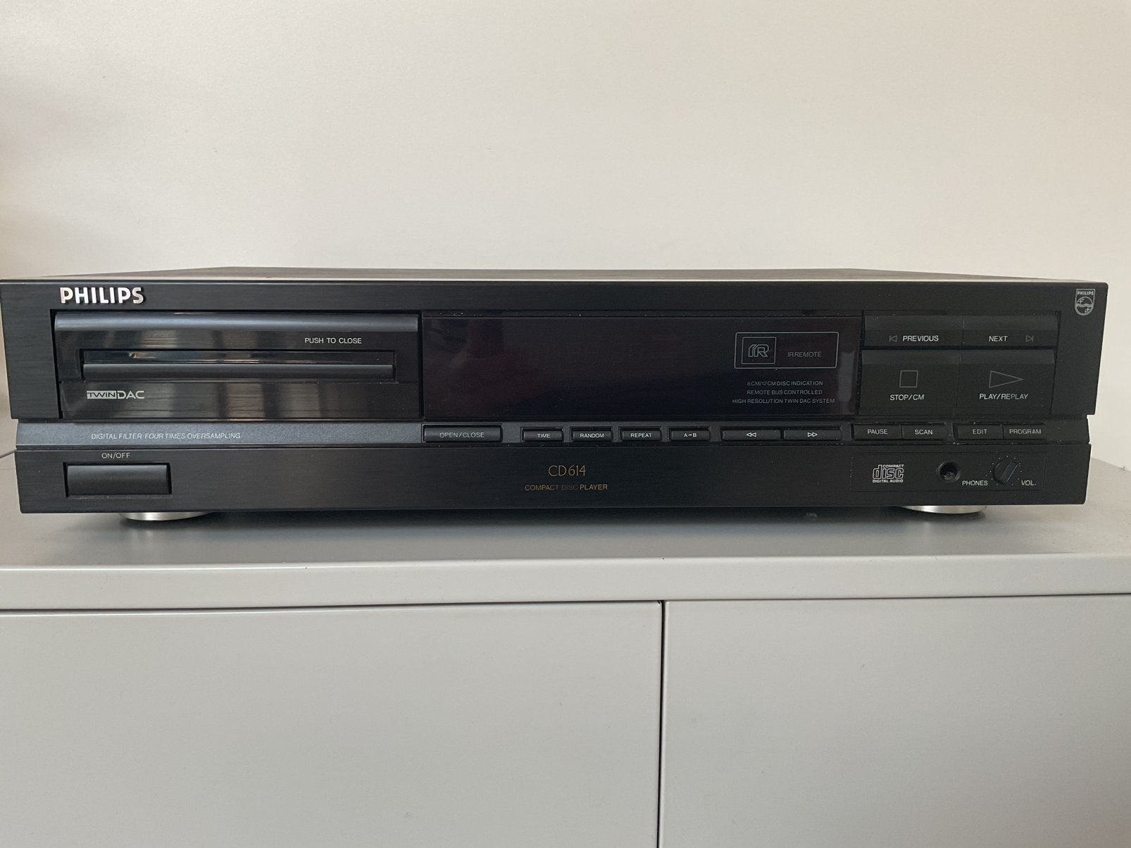 Philips CD614, Audio, Tv en Foto, Cd-spelers, Ophalen of Verzenden, Gebruikt, Philips