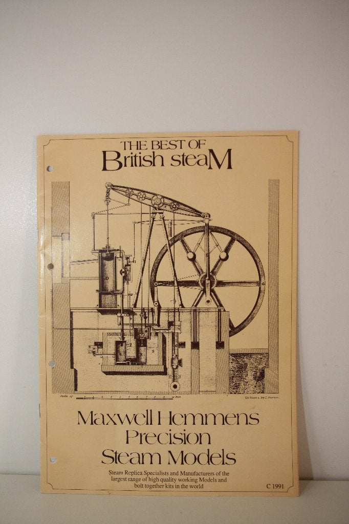 Maxwell Hemmens Precision Steam Models Catalogus 1991., Boeken, Ophalen of Verzenden, Catalogus, Maxwell Hemmens, Zo goed als nieuw