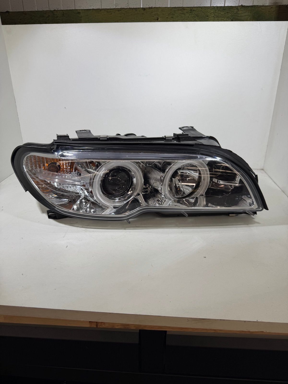 Koplamp rechts BMW E46 Angel Eyes - Nette staat, Ophalen, Gebruikt, BMW
