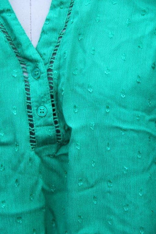 Tuniek groen Paprika mt 4 (50) Vaste prijs, Blouse of Tuniek, Ophalen of Verzenden, Zo goed als nieuw, Paprika