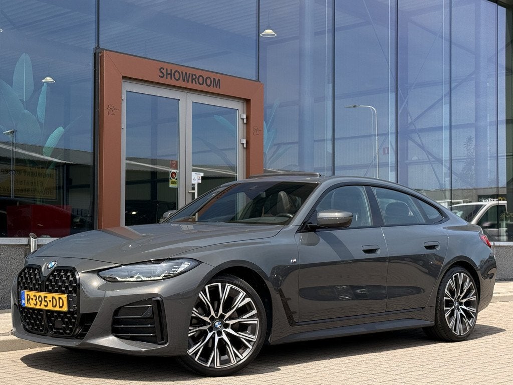 BMW 4 Serie Gran Coupé 420i M-Sport | Pano | Leder | DAB |, Auto's, BMW, Automaat, 1998 cc, Gebruikt, Bedrijf