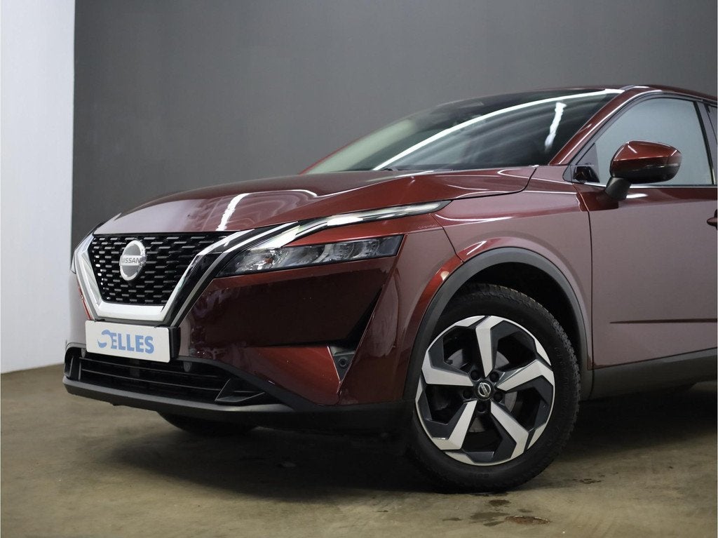 Nissan Qashqai 1.3 MHEV Xtronic 4WD N-Connecta | Trekhaak, Auto's, Automaat, Stof, 4 cilinders, Automatische klimaatregeling