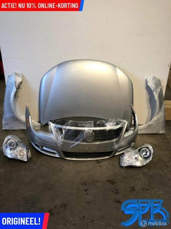 Voorkop Eos USA 2.0 tsi LA7W Front Snuit Koplampen HALOGEEN, Gebruikt, Volkswagen, Ophalen of Verzenden, Volkswagen