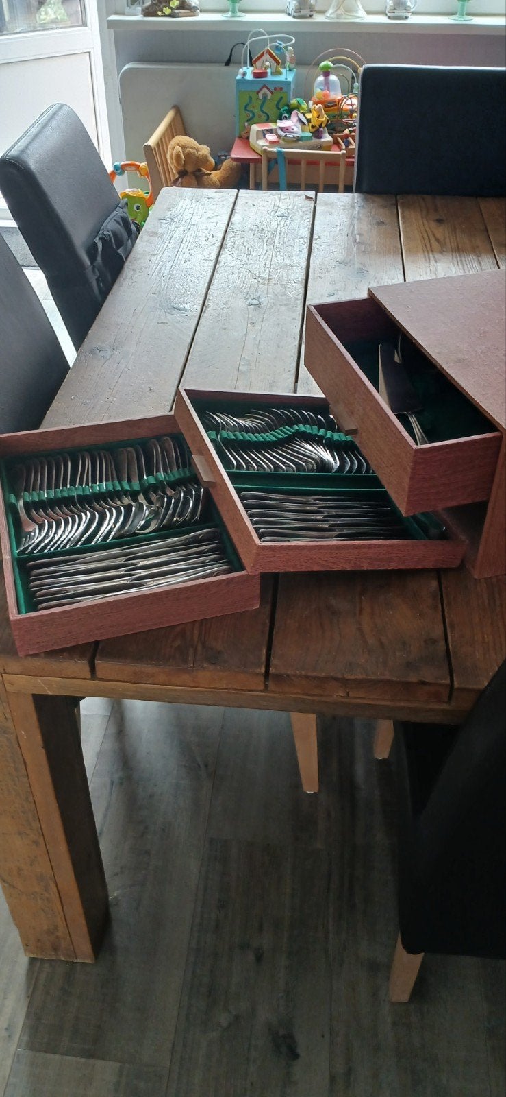 Reppel Messenset - Compleet op 1 mes na, Ophalen of Verzenden