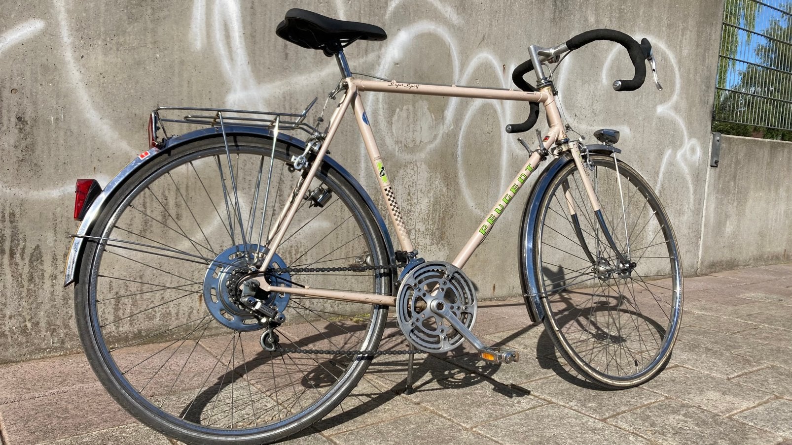Peugeot Super Sport vintage racefiets, 59 cm of meer, Ophalen