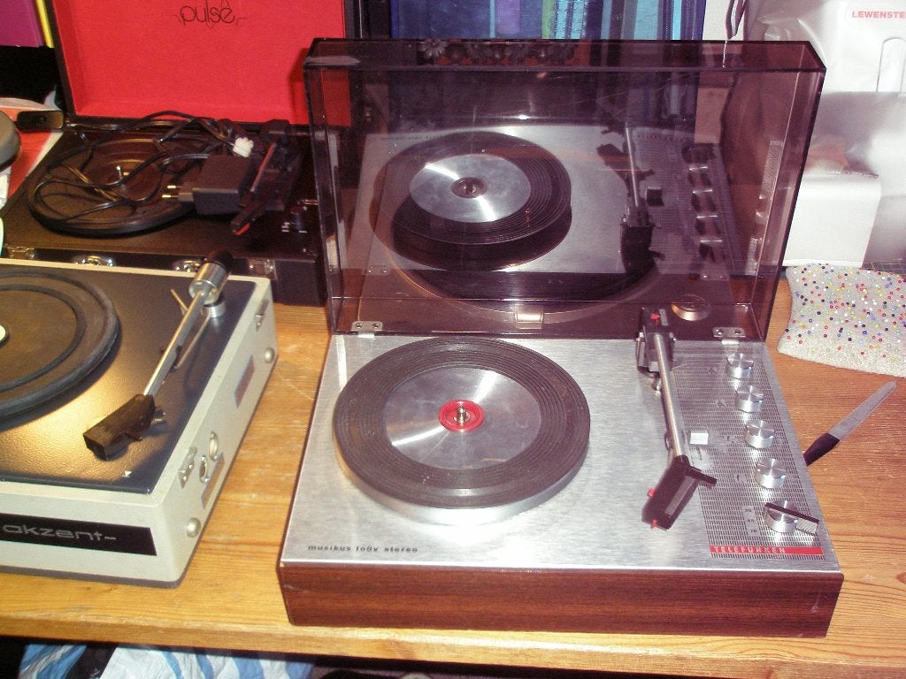 Platenspelers samen 4 stuks ( ***nu vaste prijs 50 euro*** ), Gebruikt, USB-aansluiting, Platenspeler, Ophalen