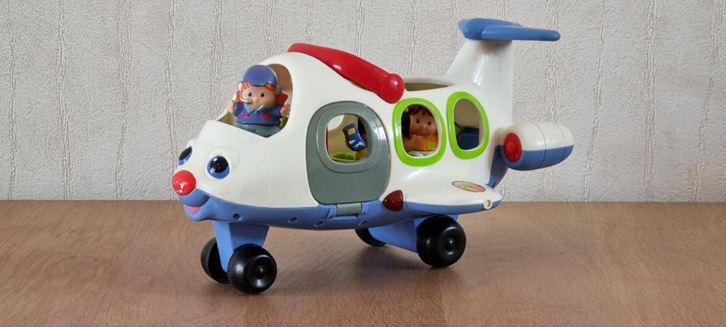 TE KOOP: Fisher Price Little People Wheelies Vliegtuig, Kinderen en Baby's, Speelgoed | Fisher-Price, Ophalen of Verzenden, Gebruikt