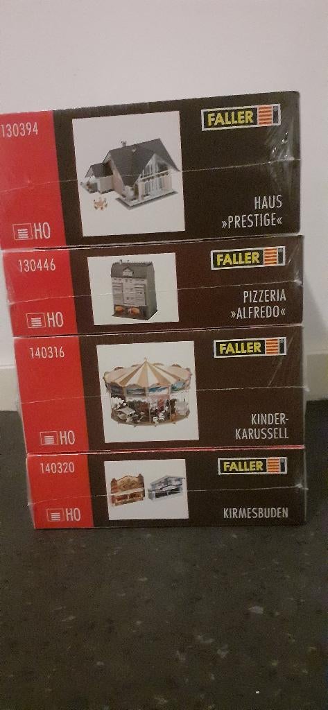 H0 bouwpakketten Faller, Hobby en Vrije tijd, Modeltreinen | H0, Gelijkstroom of Wisselstroom, Brug, Tunnel of Gebouw, Nieuw, Ophalen