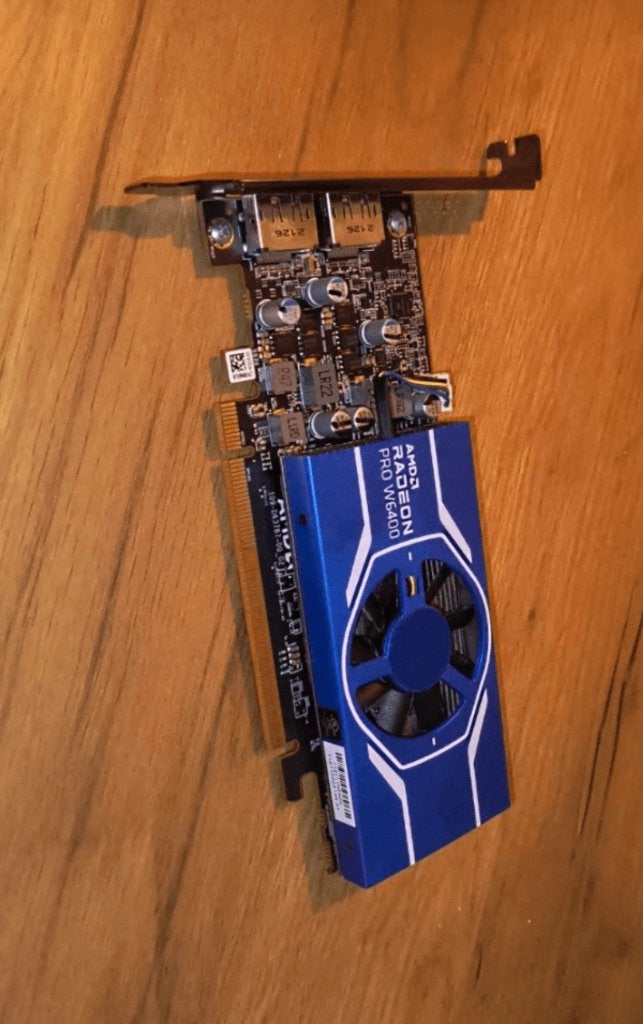 AMD Radeon Pro W6400, Computers en Software, Videokaarten, AMD, GDDR6, PCI-Express 4, Ophalen of Verzenden
