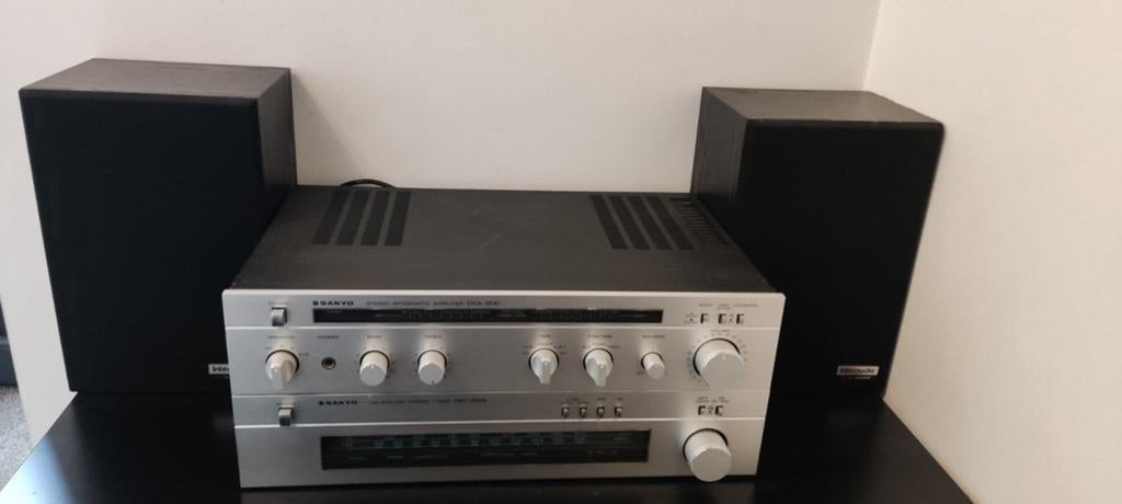 Sanyo Stereo Receiver met Interaudio by Bose Speakers, Ophalen, Gebruikt, Complete surroundset, Bose