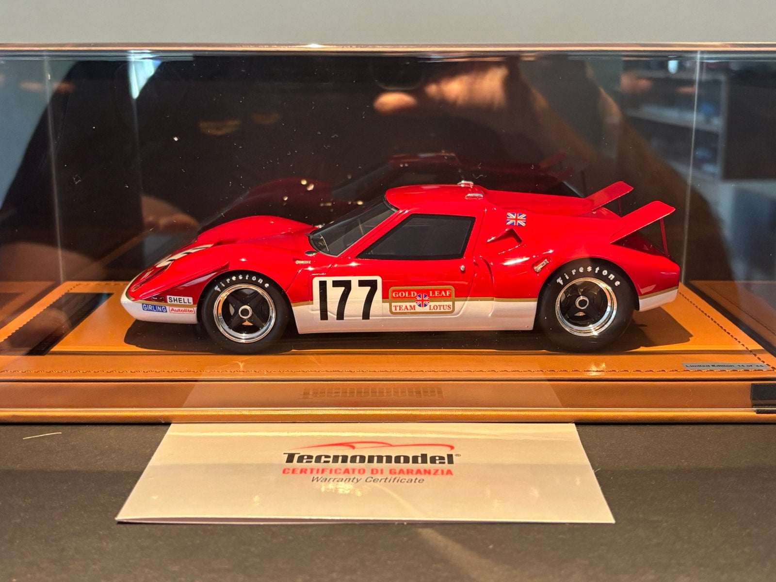 Lotus 62 MN GT 1969, Hobby en Vrije tijd, Modelauto's | 1:18, Ophalen of Verzenden, Zo goed als nieuw, Overige merken
