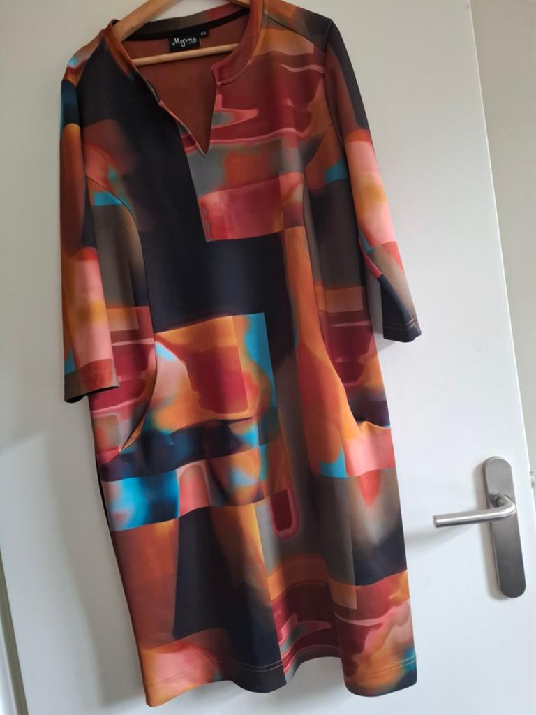 Myrna Jurk XXL - Elastisch met 2 Zijzakken, Myrna, Overige kleuren, Maat 46/48 (XL) of groter, Ophalen of Verzenden