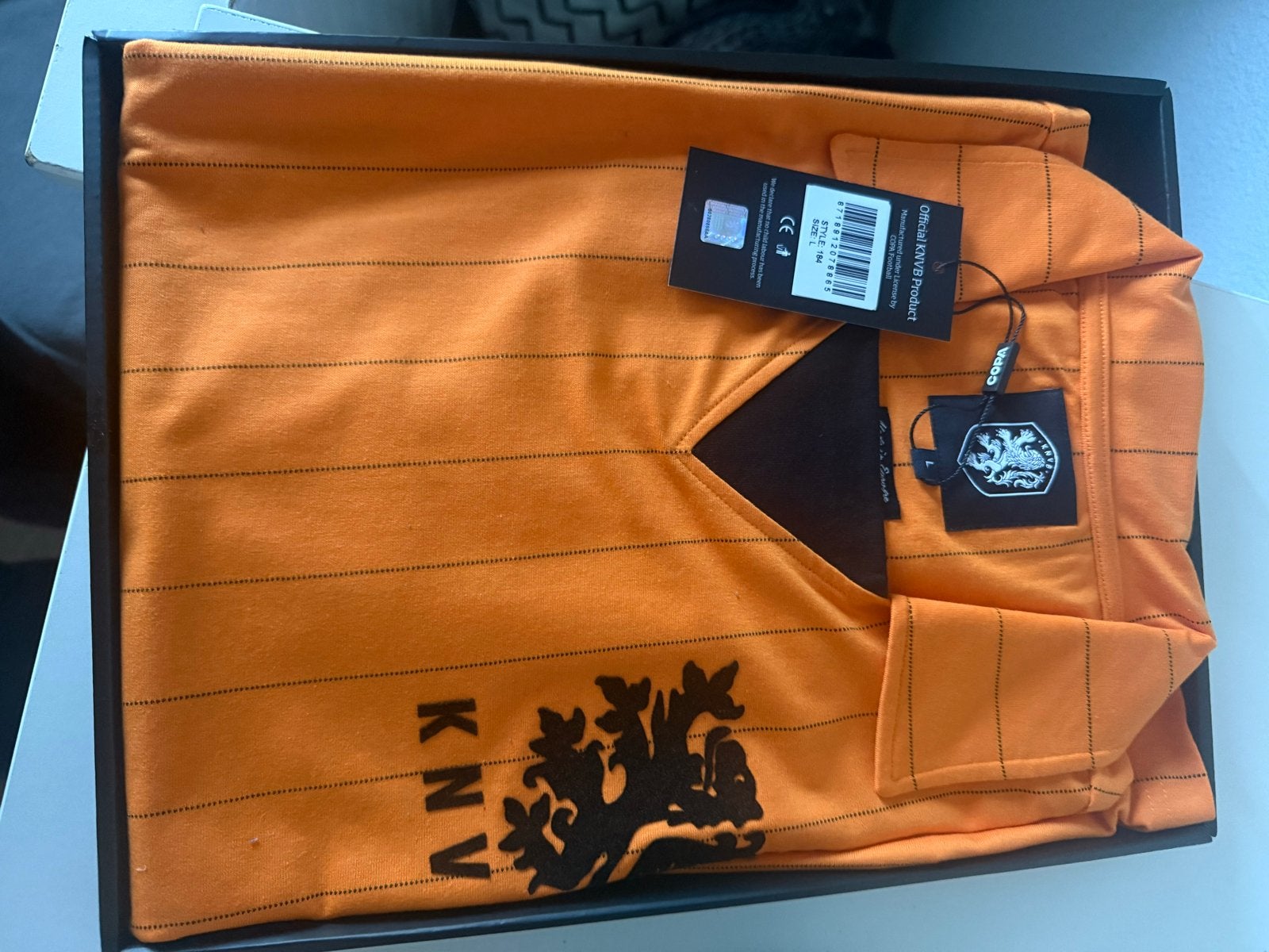 Origineel KNVB Oranje T-shirt, Ophalen of Verzenden, Nieuw, Maat 52/54 (L), Oranje
