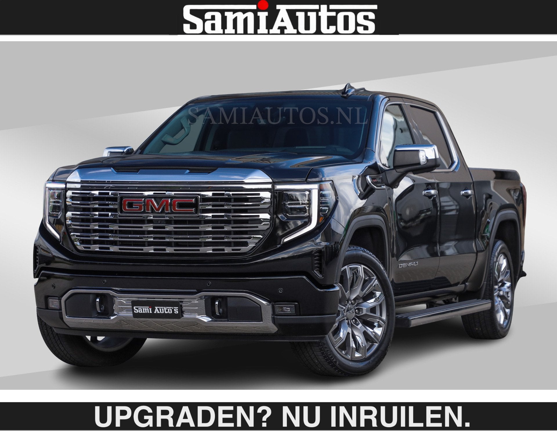 GMC Sierra DENALI | All-In Prijs €79950,- excl | 6,2 V8 Fu, Auto's, Automaat, Dealer onderhouden, Met garantie (alle), 426 pk