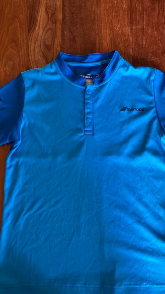 Babolat tennisshirt 10-12 jaar, L00, Ophalen of Verzenden, Zo goed als nieuw, Kleding