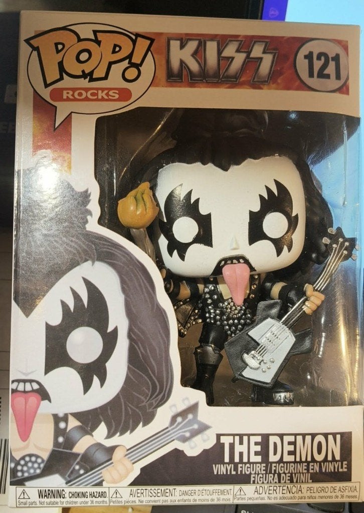 Gene Simmons Kiss Funko, Ophalen of Verzenden, Zo goed als nieuw, Pop, Beeldje of Miniatuur