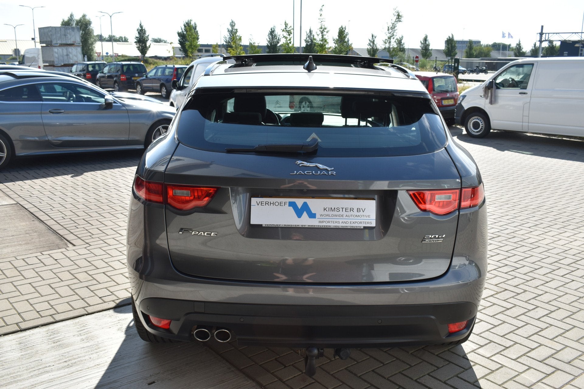 Jaguar F-Pace 2.0 Portfolio AWD 20d (bj 2018, automaat), Auto's, Automaat, Euro 6, 4 cilinders, 179 pk