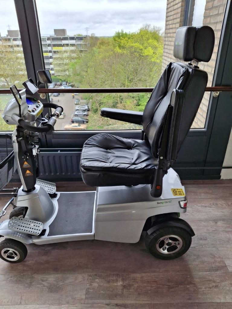 Quingo Toura 2 scootmobiel, nwe accu's,  slechts 1213 km, Ophalen of Verzenden, 16 km/u of meer, 46 km of meer, Quingo