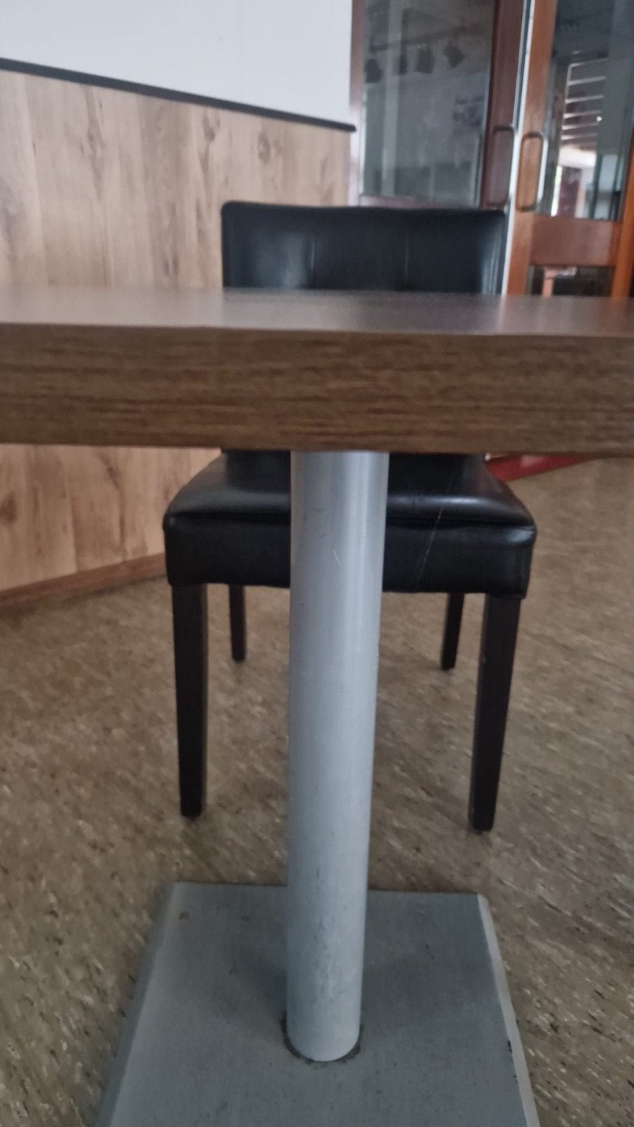 10x grijze poot terras tafels en 2x zwart, Ophalen of Verzenden