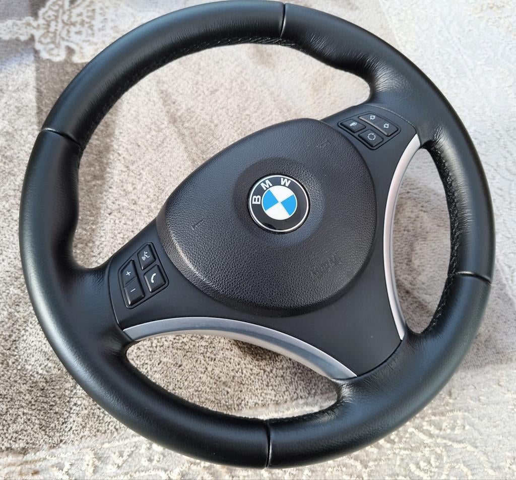 BMW E90 E91 E92 E93 E81 E82 E87 E88 sport stuur zeer netjes, Auto-onderdelen, Interieur en Bekleding, Ophalen of Verzenden, BMW