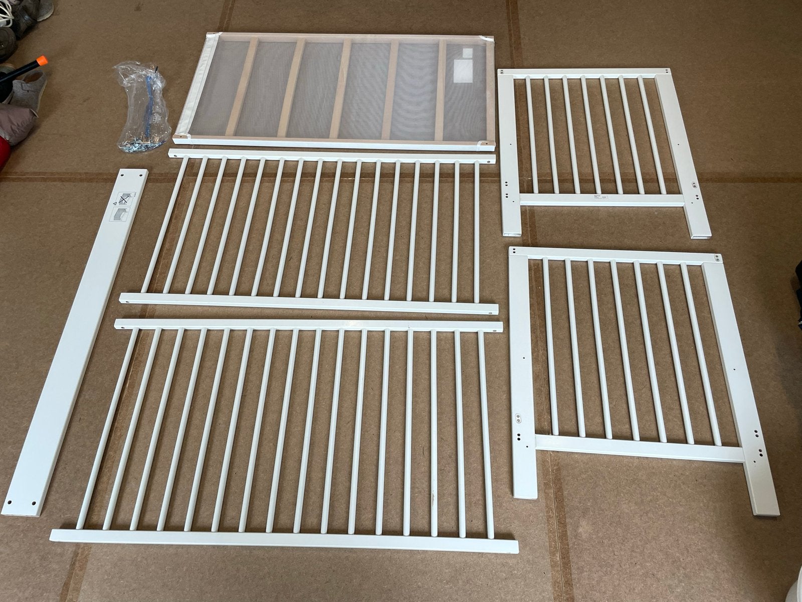 IKEA GULLIVER Ledikant met matras - Wit (Gebruikt), Kinderen en Baby's, Ophalen, Gebruikt, Ledikant