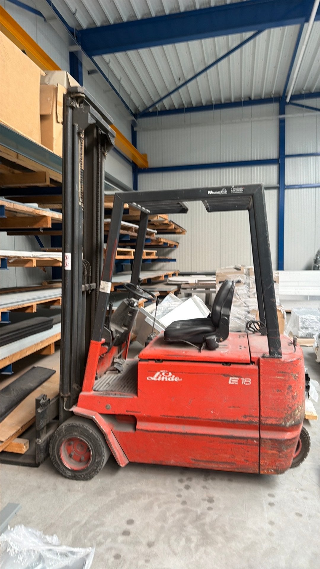 Linde e18, 1000 tot 2000 kg, Ophalen, Elektrisch, Heftruck