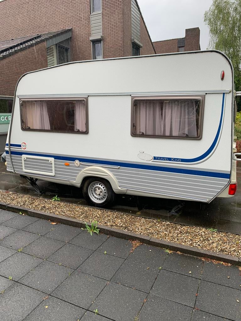 TEC Travelking 390 uit 2003 met mover en voortent, Mover, T.E.C., Treinzit, 750 - 1000 kg