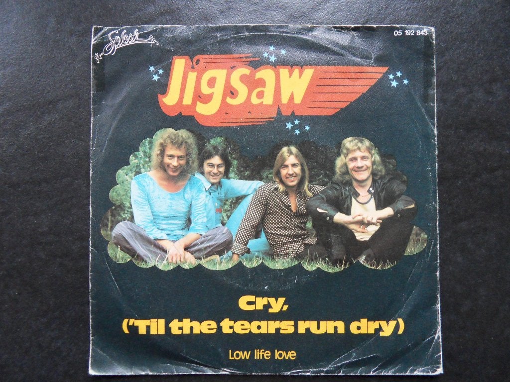 Jigsaw Cry ('Til the tears run dry), Ophalen of Verzenden, Zo goed als nieuw, Pop