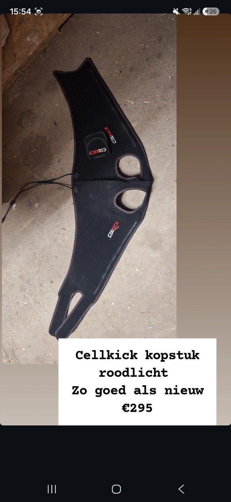 cellkick kopstuk, Dieren en Toebehoren, Paarden en Pony's | Hoofdstellen en Tuigage, Ophalen of Verzenden