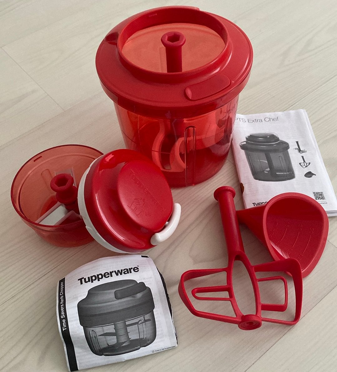 Tupperware Turbochef met de uitbreidingset TurboMax Nieuw, Verzenden, Nieuw, Rood, Overige typen