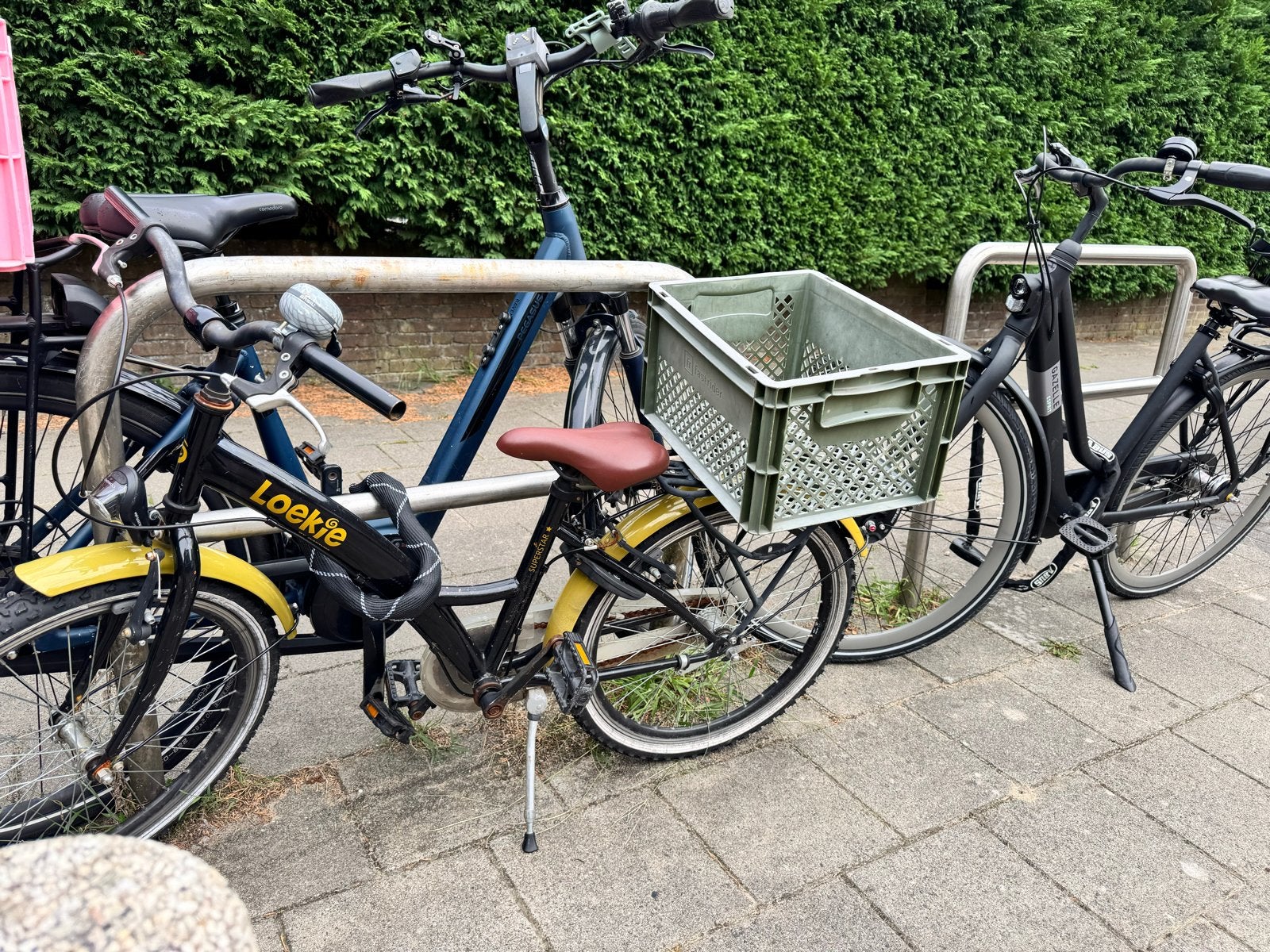 Loekie Superstar kinderfiets 20 inch, Fietsen en Brommers, Ophalen, Terugtraprem, Gebruikt, Handrem