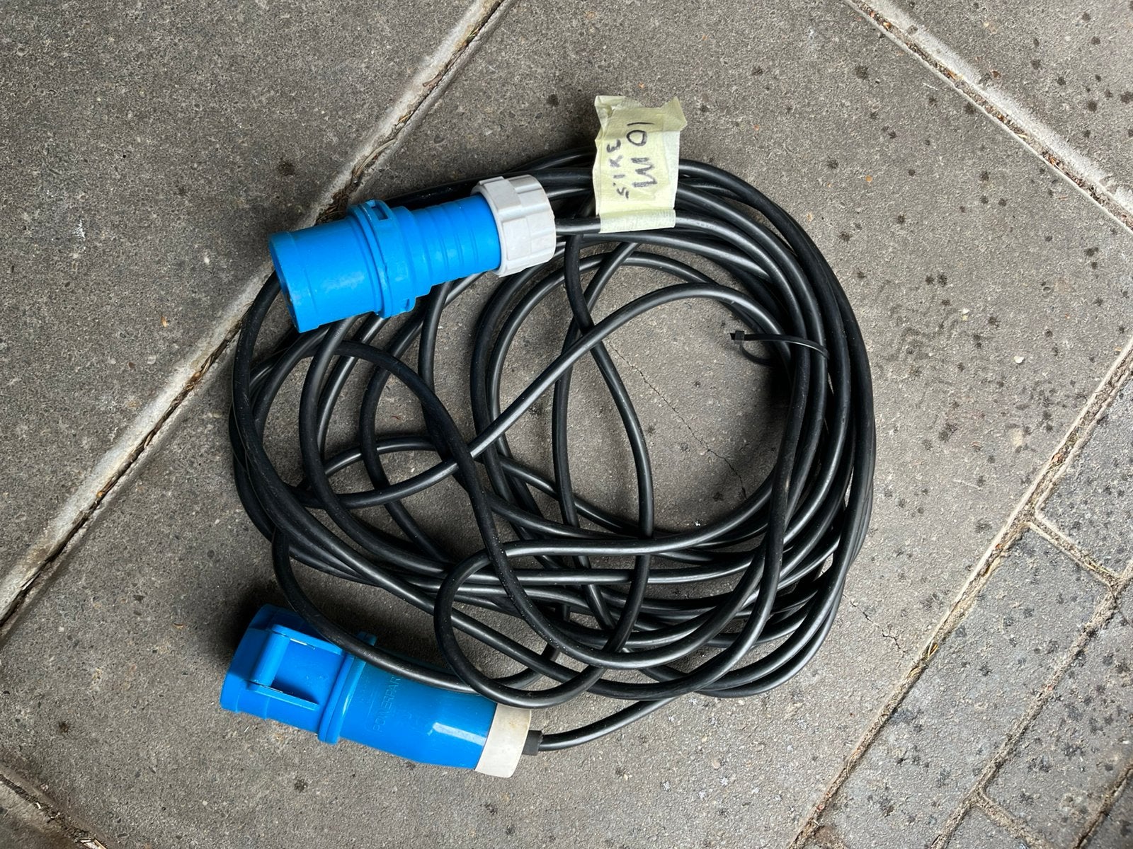 Stroom kabel verleng kabel 10 meter, Ophalen, Zo goed als nieuw