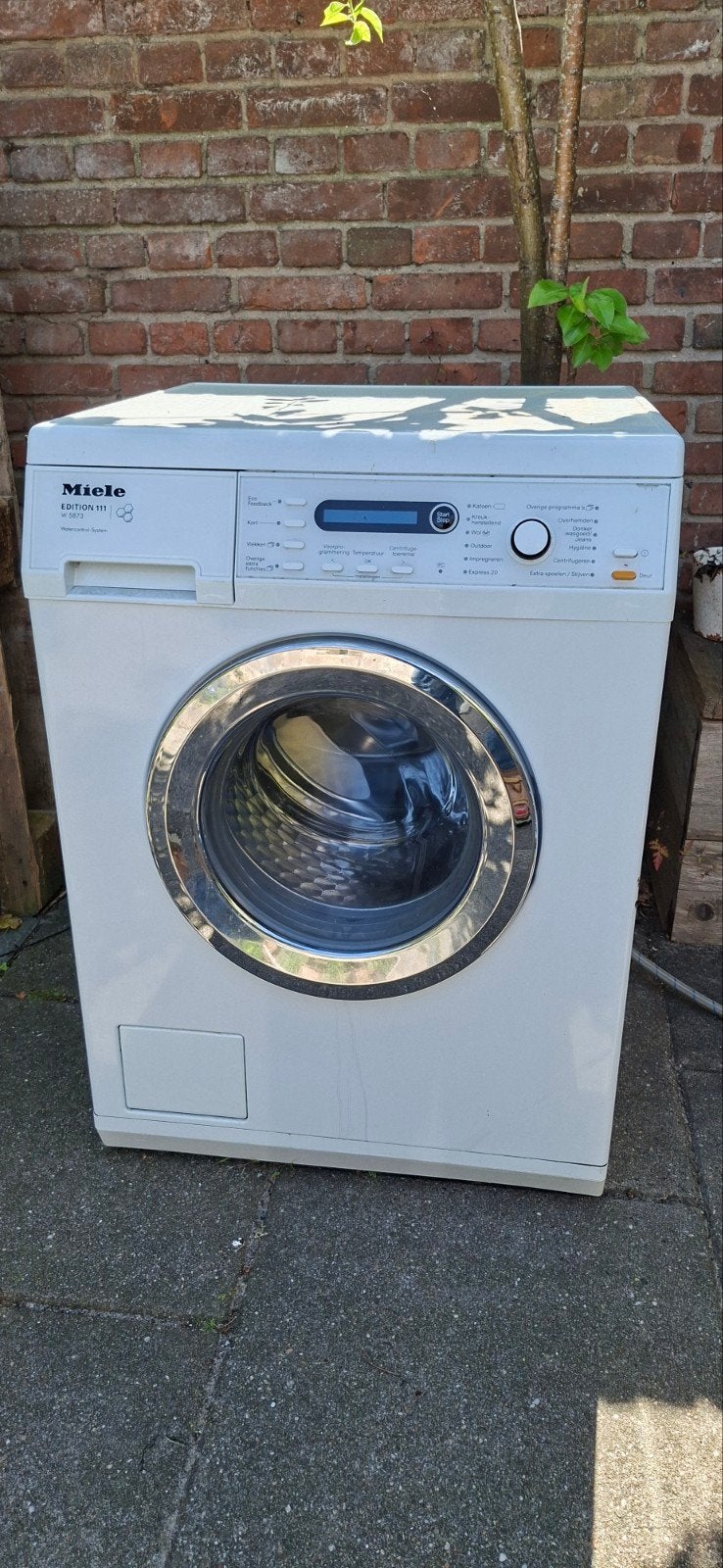 Miele Edition 111 W5873 Wasmachine - Werkend, 1600 toeren, 8 tot 10 kg, Ophalen of Verzenden, Gebruikt, 85 tot 90 cm