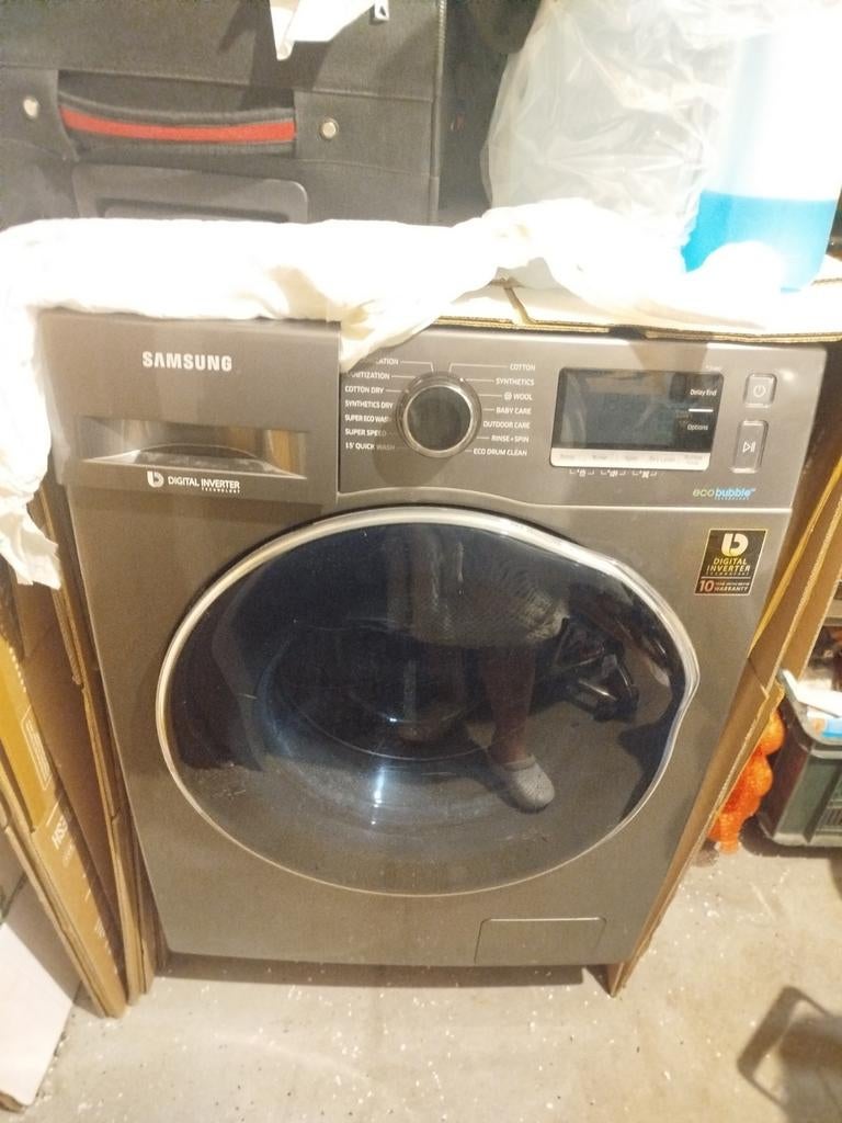 Samsung Was- en Droogcombinatie Wasmachine, 6 tot 8 kg, Ophalen of Verzenden, 85 tot 90 cm